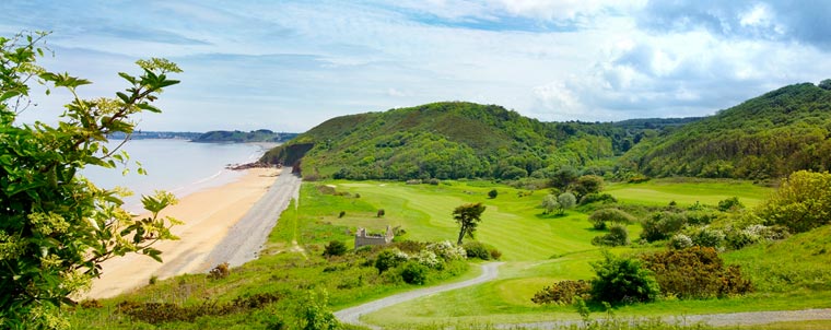 terrain golf en Bretagne