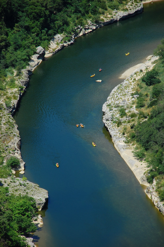 séminaire canoë en Ardèche