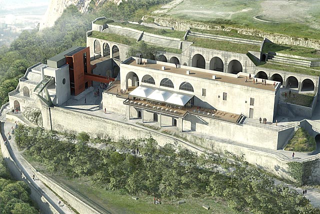 fort de la bastille à grenoble