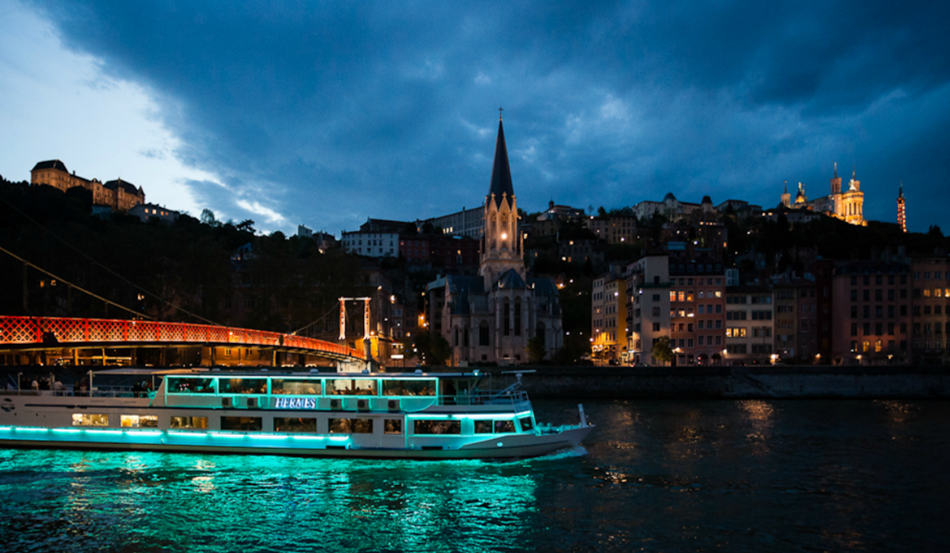 Soirée croisière à Lyon