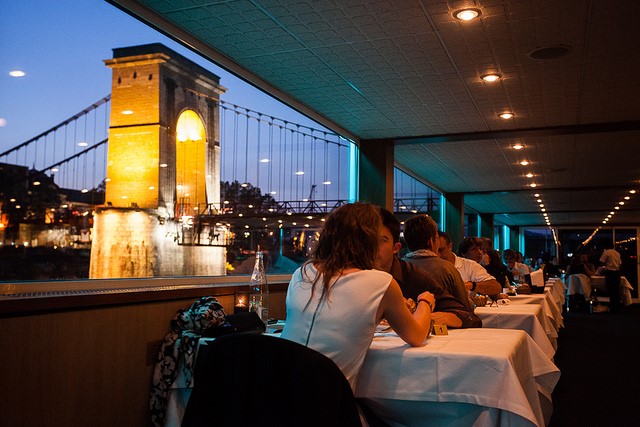 Soirée croisière à Lyon