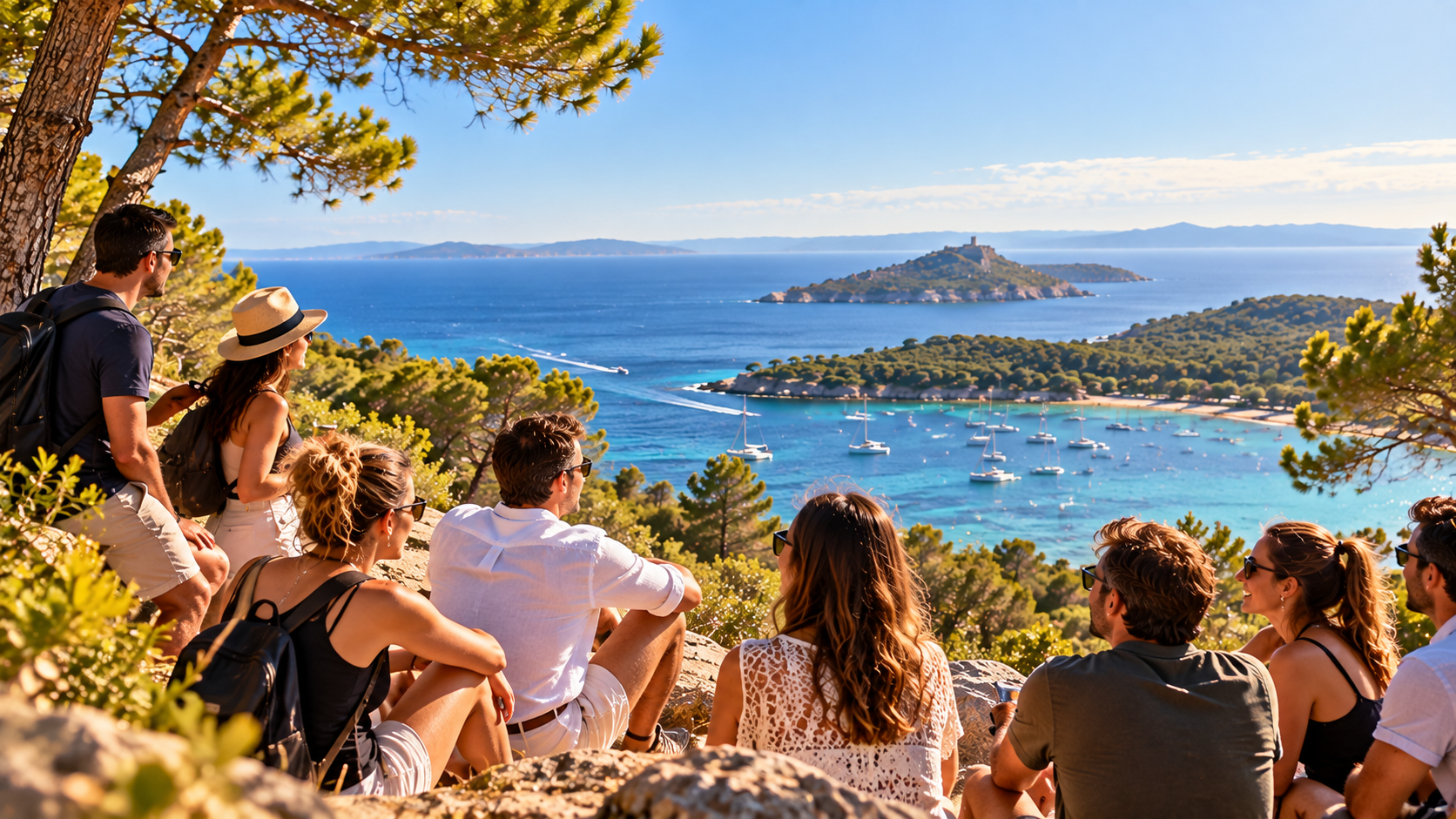 Séminaire d'entreprise à Hyères, entre littoral méditerranéen et découverte de Porquerolles