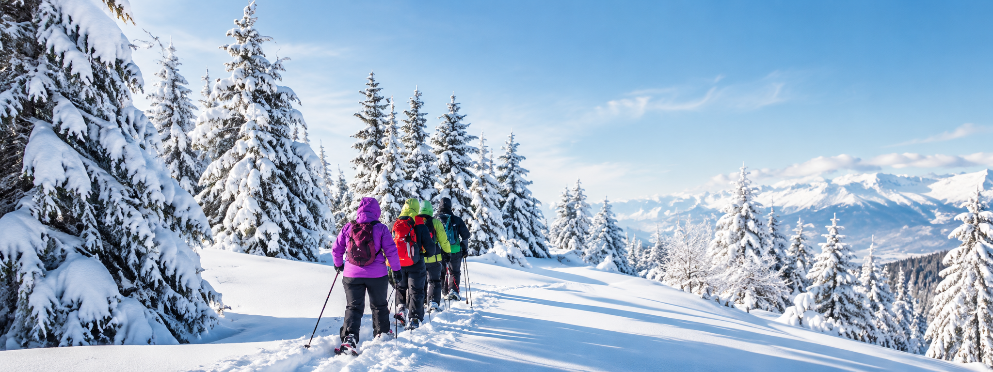 Panorama des Menuires pour un séminaire d'entreprise à la montagne