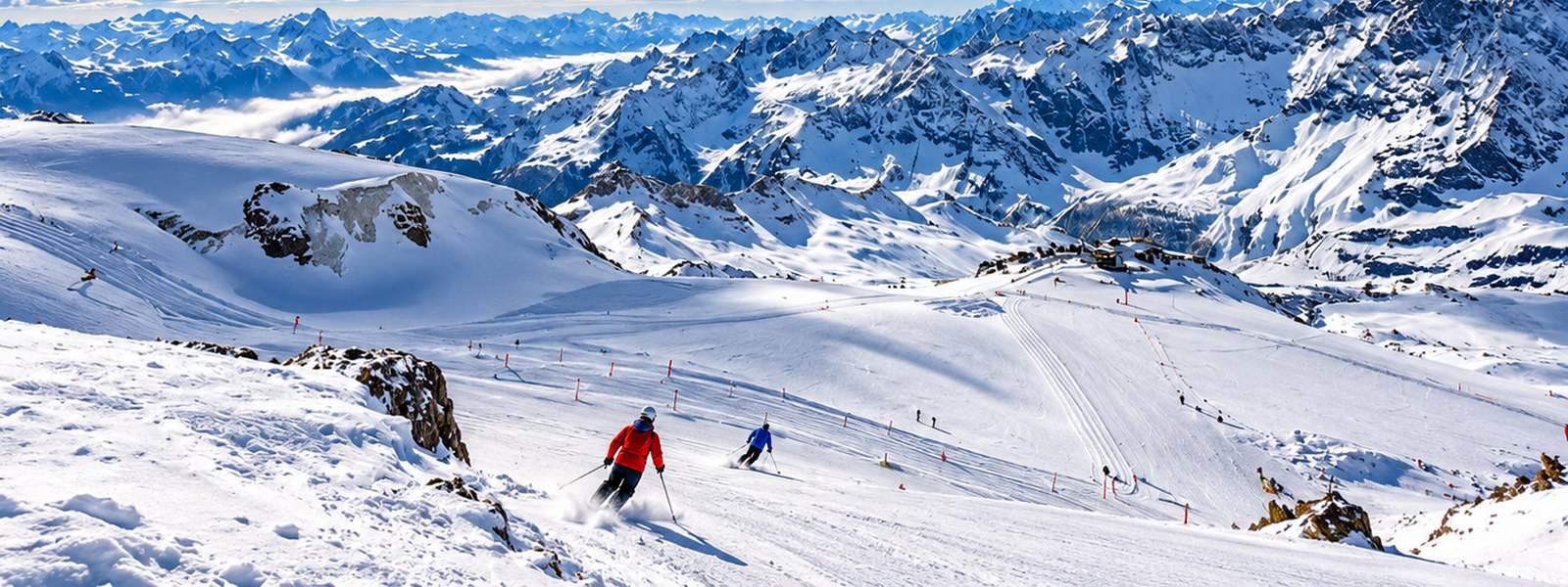 Séminaire au ski dans les Alpes